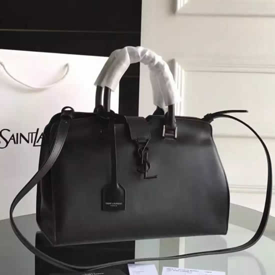 Replica Saint Laurent Small So Black Monogram Cabas Bag